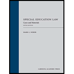 Special Education Law: Cases and Materials