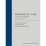 Disability Law Cases, Materials, Problems
