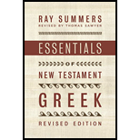 Essentials of New Testament Greek