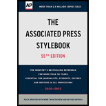 Associated Press Stylebook and Briefing on Media Law 2020-2022