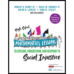 High School Mathematics Lessons to Explore, Understand, and Respond to Social Injustice