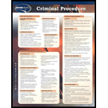 Criminal Procedure Chart Size: 2 Panel