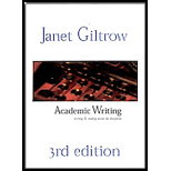 Academic Writing : Writing and Reading Across the Disciplines