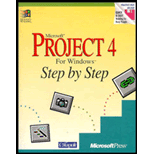 Microsoft Project 4 for Windows Step by Step / With 3.5" Disk
