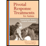 Pivotal Response Treatment for Autism