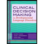 Clinical Decision Making in Developmental Language-Disorders