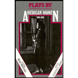 Plays by American Women, 1900-1930