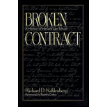 Broken Contract : A Memoir of Harvard Law  School