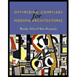 Optimizing Compilers for Modern Architectures : A Dependence-based Approach