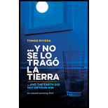 Y No Se Lo Trago La Tierra / And The Earth Did Not Devour Him (Spanish)