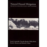 Natural Hazard Mitigation : Recasting Disaster Policy and Planning
