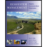 Ecosystems Management : Adaptive, Community-Based Conservation