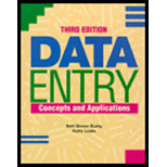 Data Entry : Concepts and Applications