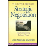 Little Book of Strategic Negotiation