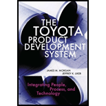 Toyota Product Development System: Integrating People, Process and Technology