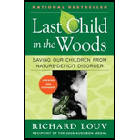 Last Child in the Woods: Saving Our Children From Nature-Deficit Disorder