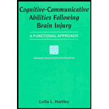 Cognitive - Communicative Abilities Following Brain Injury