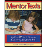 Mentor Texts : Teaching Writing Through Children's Literature, K-6