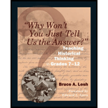 Why Won't You Just Tell Us the Answer?