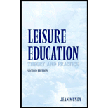 Leisure Education : Theory and Practice