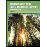 Managing Recreation, Parks & Leisure Services
