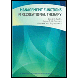 Management Functions in Recreational Therapy