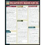 Business Research: Quick Study Chart