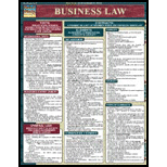 Business Law: Quick Study Chart