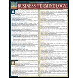 Business Terminology: Quick Study Chart