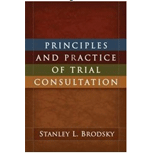 Principles and Practice of Trial Consultation
