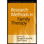 Research Methods in Family Therapy