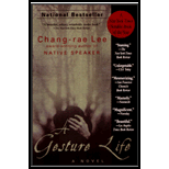 Gesture Life: A Novel