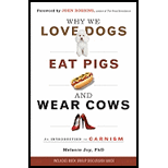Why We Love Dogs, Eat Pigs, and Wear Cows