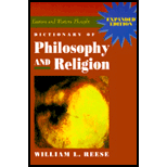 Dictionary of Philosophy and Religion