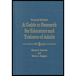 Guide to Research for Educators and Trainers of Adults, Updated
