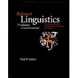Relevant Linguistics : An Introduction to the Structure and Use of English for Teachers - Revised and Expanded