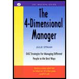 4 Dimensional Manager : Disc Strategies for Managing Different People in the Best Ways