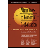 Alternatives to Economics Globalization : A Better World Is Possible