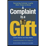 Complaint is a Gift: Recovering Customer Loyalty When Things Go Wrong