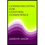 Communicating for Cultural Competence