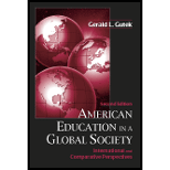 American Education in Global Society: International and Comparative Perspectives