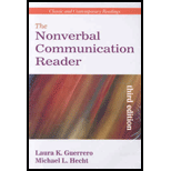 Nonverbal Communication Reader: Classic and Conpemporary Readings