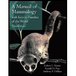 Manual of Mammalogy: With Keys to Families of the World