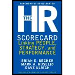 HR Scorecard Linking People, Strategy, and Performance