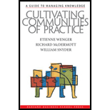Cultivating Communities of Practice : A Guide to Managing Knowledge