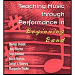Teaching Music through Performance in Beginning Band