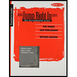 Jump Right In: The Instrumental Series - Winds and Percussion, Books 1 and 2 - With CD