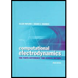 Computational Electrodynamics : The Finite-Difference Time-Domain Method