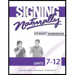 Signing Naturally Units 7-12  Workbook - With Access and 2 DVDs