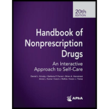 Handbook of Nonprescription Drugs: An Interactive Approach to Self-Care